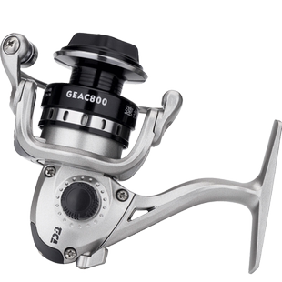 迪佳渔轮GEAC800全金属超小型迷你鱼轮鱼线轮冰钓筏竿路亚矶钓杆