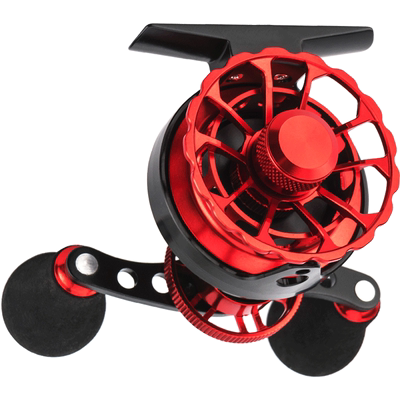 威恒冰钓轮倍速前打轮小型迷你
