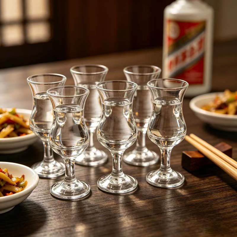 IOS国际白酒品酒杯专业品酒师专用郁金香15ml品鉴酒杯时尚高脚杯