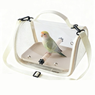 鹦鹉活鸟包睡窝外出包携带包鸟包透气外带笼高颜值鹦鹉双肩背包冬