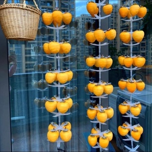 晒柿子饼神器晾晒架不锈钢晒干网晒东西的晒鱼网晒干陈皮红薯干面