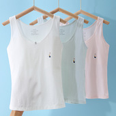女童内衣少女发育期防凸点小背心长款 小学生儿童文胸纯棉抹胸透气