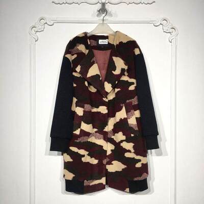 M系列 8274S054 时尚毛呢外套品牌女装折扣颦