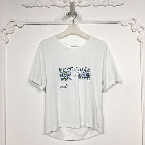 摩系列 8169S087 时尚T恤品牌女装折扣颦