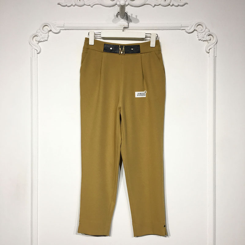 容系列 8325S094 时尚九分裤品牌女装折扣颦