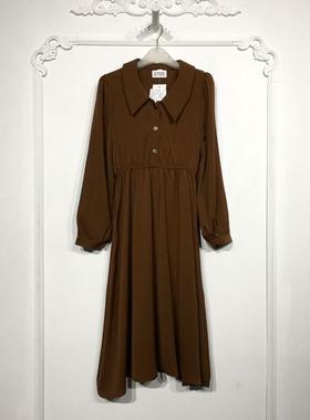 潮系列 8011S031 时尚连衣裙品牌女装折扣颦