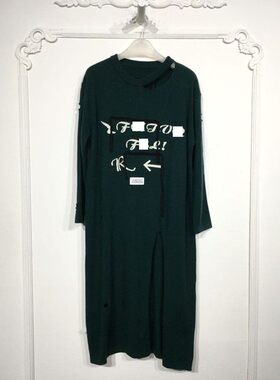 西树系列 8165S206 时尚针织连衣裙品牌女装折扣颦