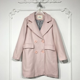 NZ系列 8283S278 时尚毛呢外套品牌女装折扣颦