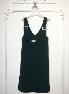 潮系列 8027S193 时尚连衣裙品牌女装折扣颦