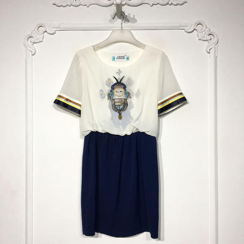 珂P系列 8336S283 时尚连衣裙品牌女装折扣颦