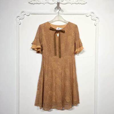 NZ系列 8179S010 时尚连衣裙品牌女装折扣颦