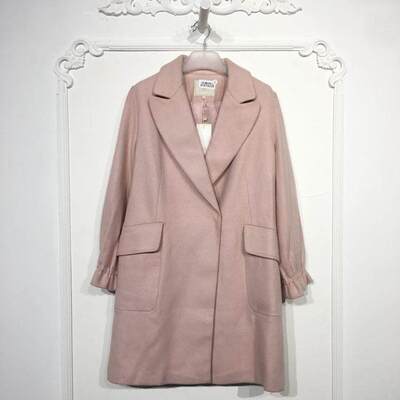 M.L系列 8167S225 时尚毛呢外套品牌女装折扣颦