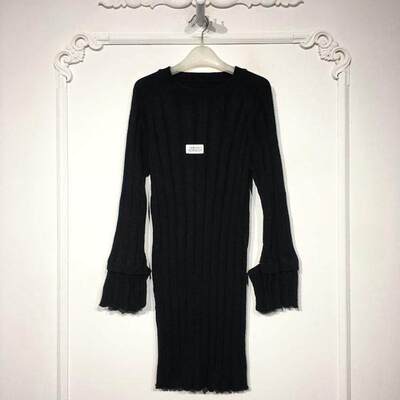 N系列 8245S226 时尚针织连衣裙品牌女装折扣颦