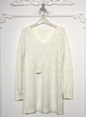 欧系列 8153S286 时尚针织连衣裙品牌女装折扣颦