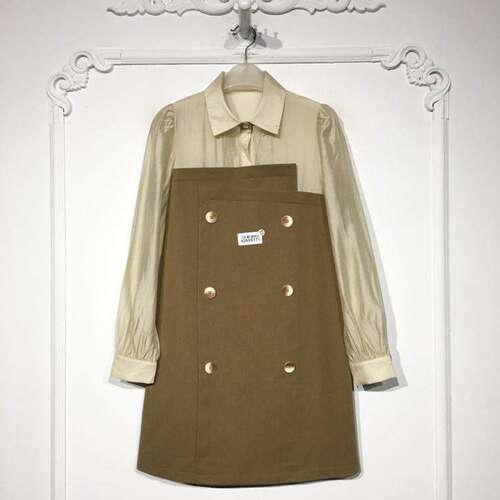 欧旗下FP系列 8265S171 时尚连衣裙品牌女装折扣颦