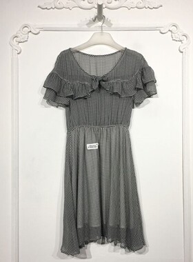 NZ系列 8190S169 时尚连衣裙品牌女装折扣颦