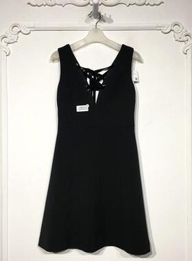 欧系列 8243S193 时尚连衣裙品牌女装折扣颦