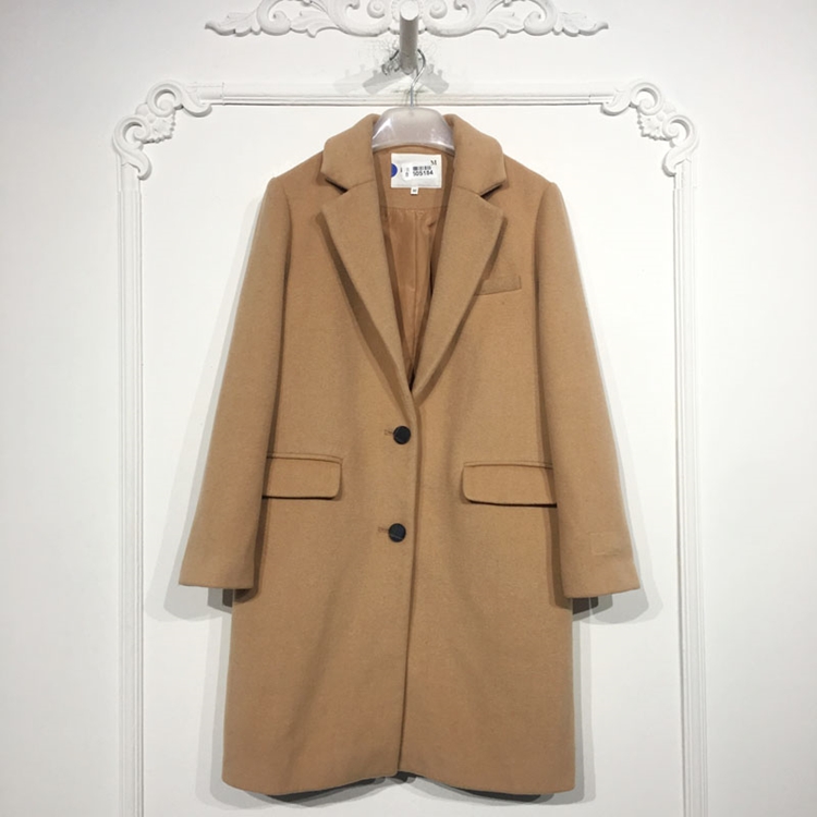 乐T系列 8150S184 时尚毛呢外套品牌女装折扣颦