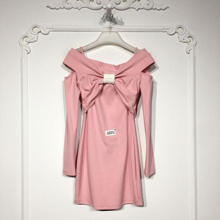 潮系列 8264S129 时尚连衣裙品牌女装折扣颦