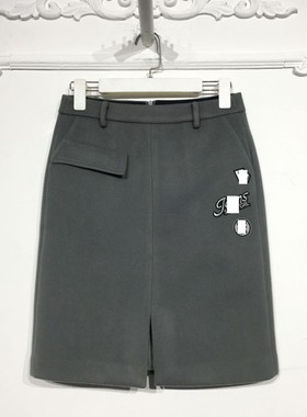 沙旗下M系列  8133S181 时尚短裙品牌女装折扣颦