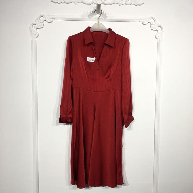 N系列 8166S141 时尚连衣裙品牌女装折扣颦