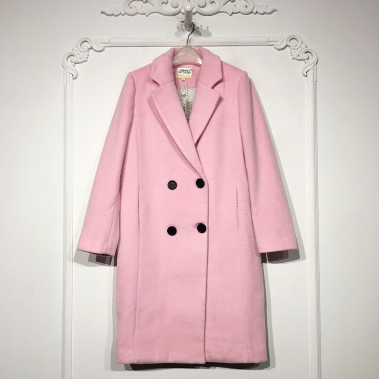 芭L系列 8273S157 时尚毛呢外套品牌女装折扣颦