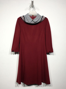 需乔系列 D79132 时尚连衣裙品牌女装折扣备