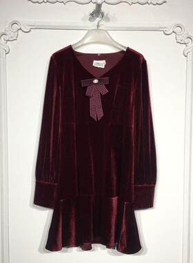 潮系列 8228S233 时尚连衣裙品牌女装折扣颦