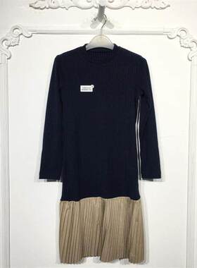 珂P系列 8084S132 时尚针织连衣裙品牌女装折扣颦