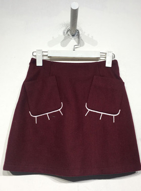 需M.L系列 D89545 时尚短裙品牌女装折扣备