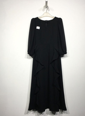 潮系列 D97914 时尚连衣裙品牌女装折扣颦