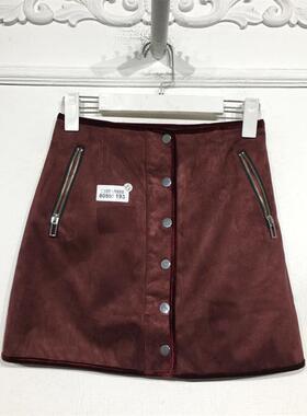 N系列 8099S193 时尚短裙品牌女装折扣颦