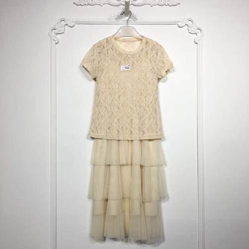 潮系列 8206S088 时尚套装两件套品牌女装折扣颦