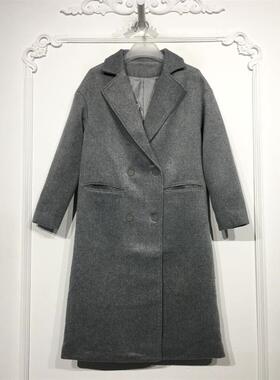 VE系列 8058S263 时尚长款毛呢外套品牌女装折扣颦