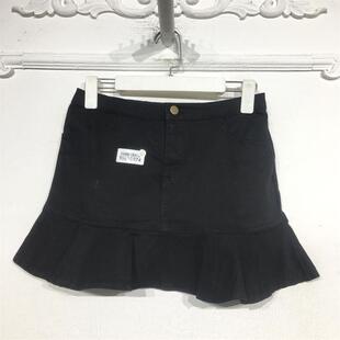 短裙品牌女装 时尚 折扣颦 8099S074 夕系列