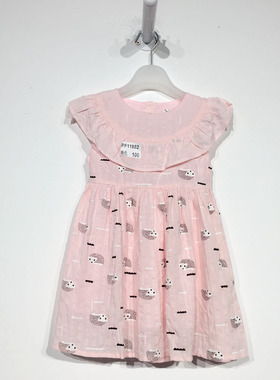 潮系列 PF11882 时尚连衣裙品牌童装折扣