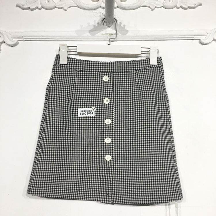 潮系列 8200S094 时尚短裙品牌女装折扣颦