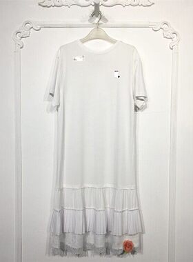 伊NF系列 8104S193 时尚连衣裙品牌女装折扣颦