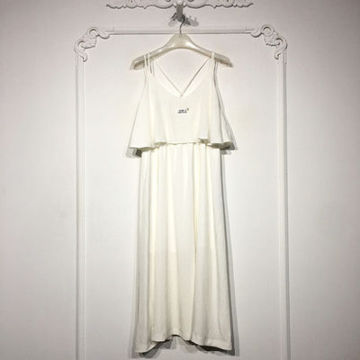 潮系列 LM09006 时尚连衣裙品牌女装折扣颦