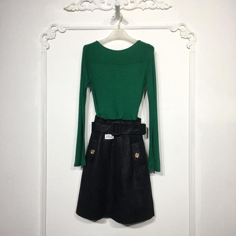 潮系列 8012S242 时尚套装两件套品牌女装折扣颦