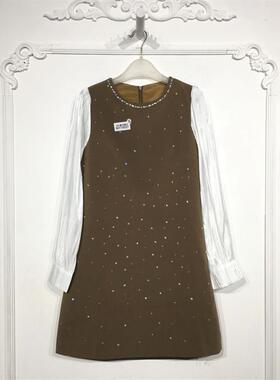 潮系列 8011S027 时尚连衣裙品牌女装折扣颦