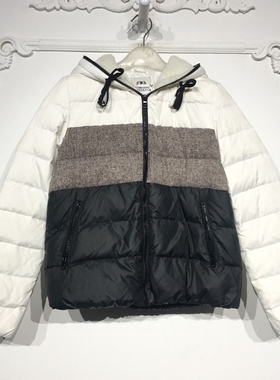 潮系列 8282S114 时尚羽绒服品牌女装折扣颦