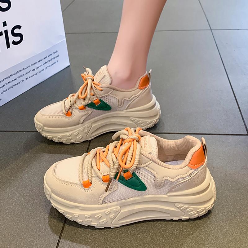 小红书爆款春季百搭显脚小老爹鞋