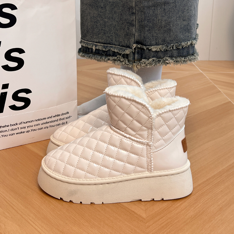 小红书爆款加厚保暖面包东北棉鞋