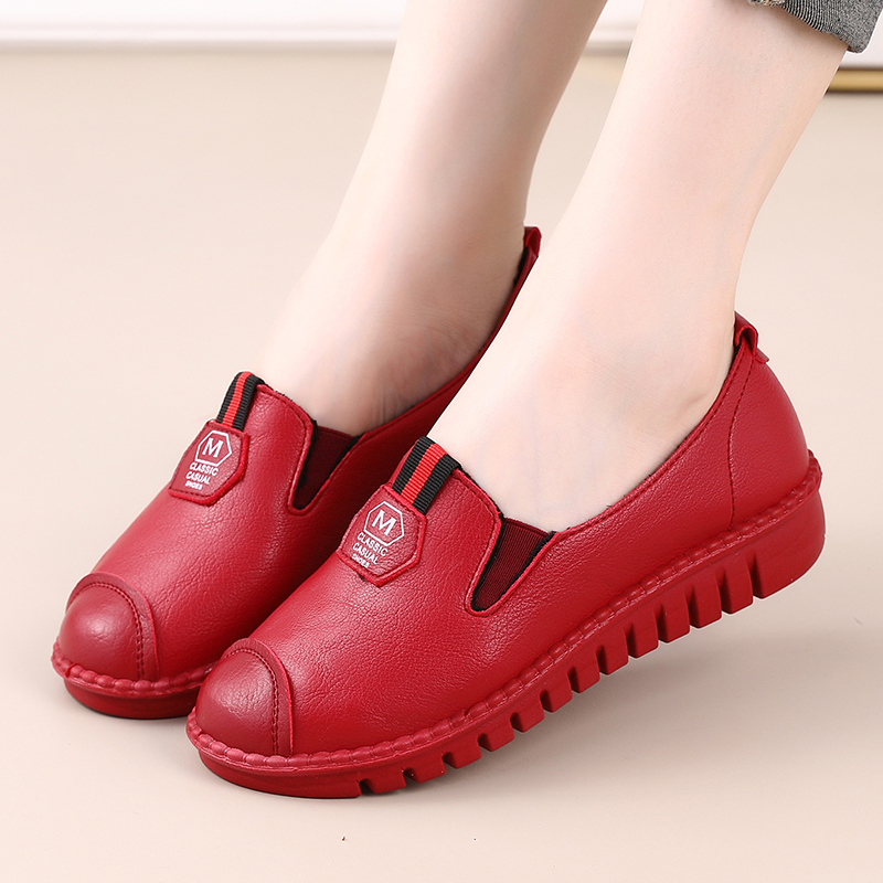 新款套脚防滑厨房加绒保暖懒人鞋