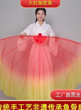 万紫千红飞向春天大型开场舞蹈大圆扇软骨扇鱼骨扇鱼骨软扇舞蹈扇