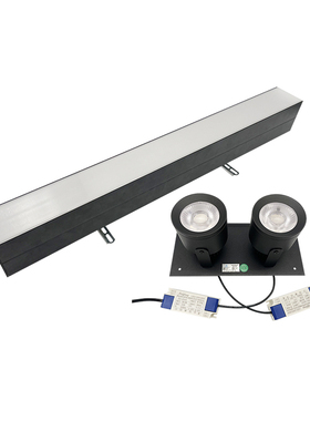 适用于小米之家专卖店4.5形象五库吸顶明装LED线条灯40W/m 4000K