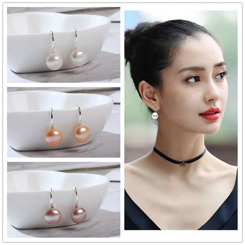 925纯银淡水珍珠耳环女白色气质简约耳坠韩国百搭耳钉耳饰清新款,珠宝/钻石/翡翠,耳饰,淘宝优惠券,粉丝福利购,淘宝优惠卷