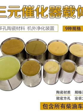 适用解放虎V豪沃天龙悍将云内DPF乘龙空壳三元催化颗粒捕捉器定制