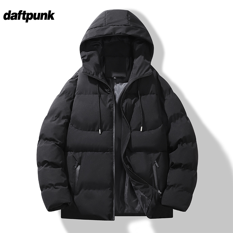 羽绒棉服秋冬加绒保暖连帽面包服